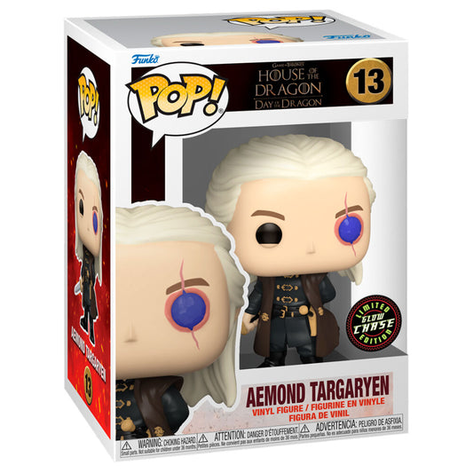 Figura Funko POP! Chase de Aemond Targaryen en caja