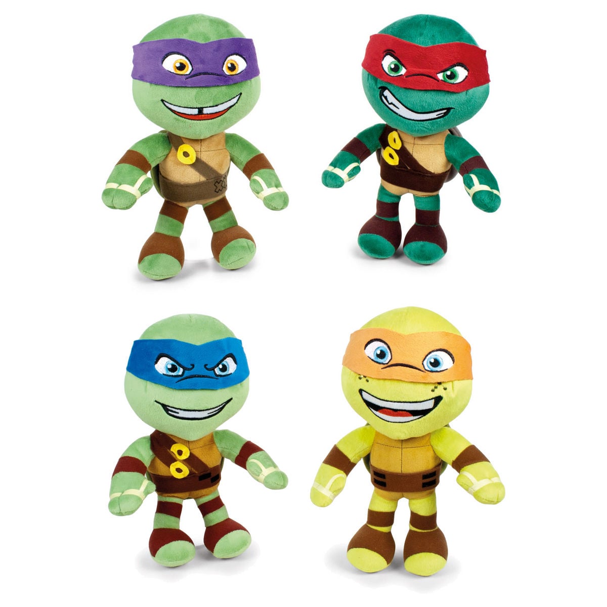 Peluches soft de las Tortugas Ninja de 30 cm