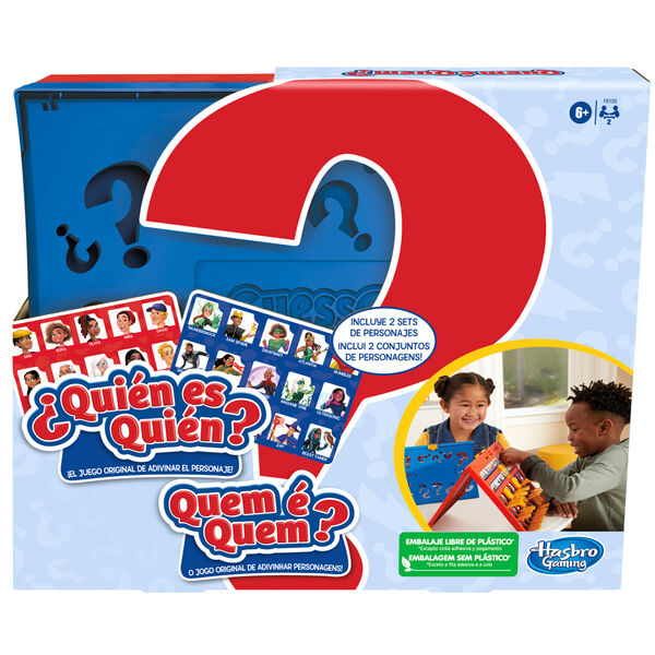 Juego de mesa ¿Quién es Quién? de HASBRO para dos jugadores