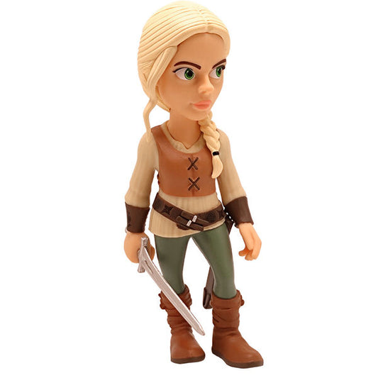 Figura MINIX de Ciri de The Witcher con trenza y espada - 3