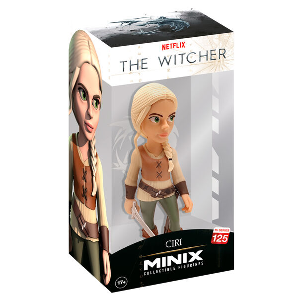 Figura MINIX de Ciri de The Witcher con trenza y espada - 2
