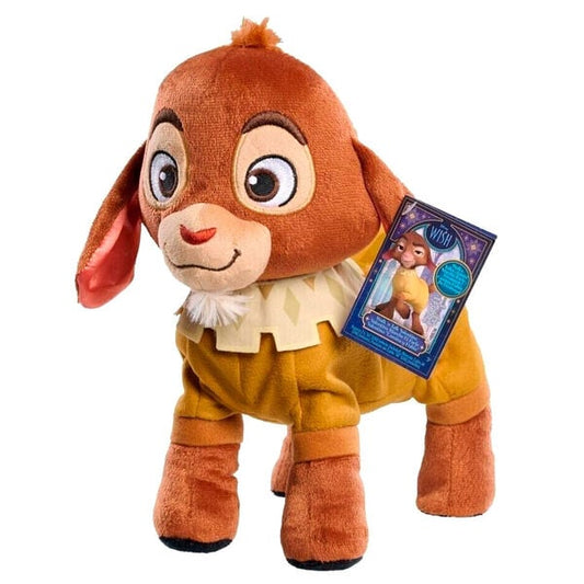 Peluche Valentino de Disney Wish con traje amarillo