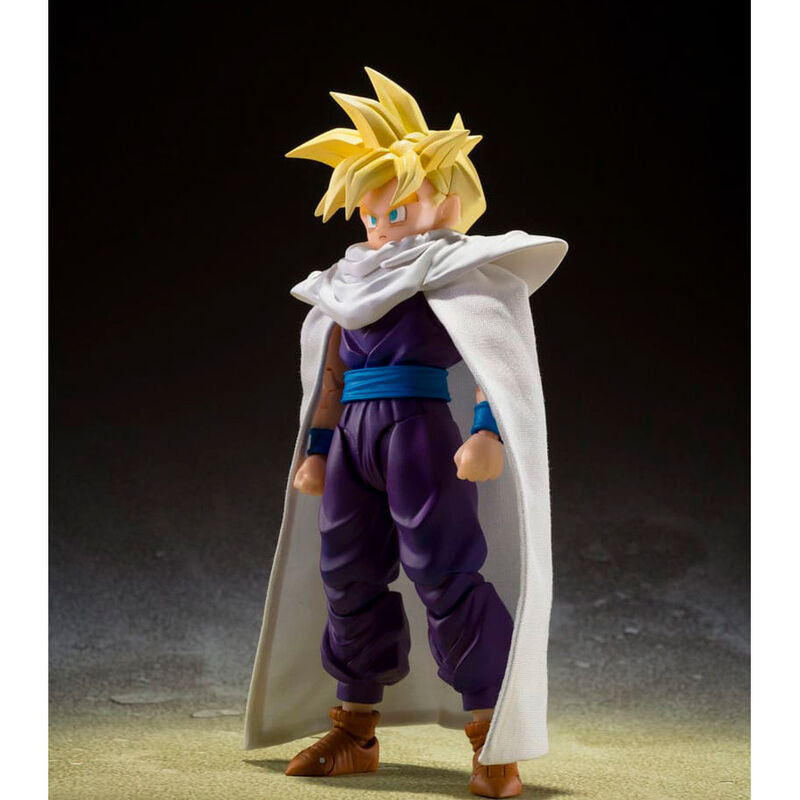 Figura SH Figuarts de Super Saiyan Son Gohan con capa blanca - 2