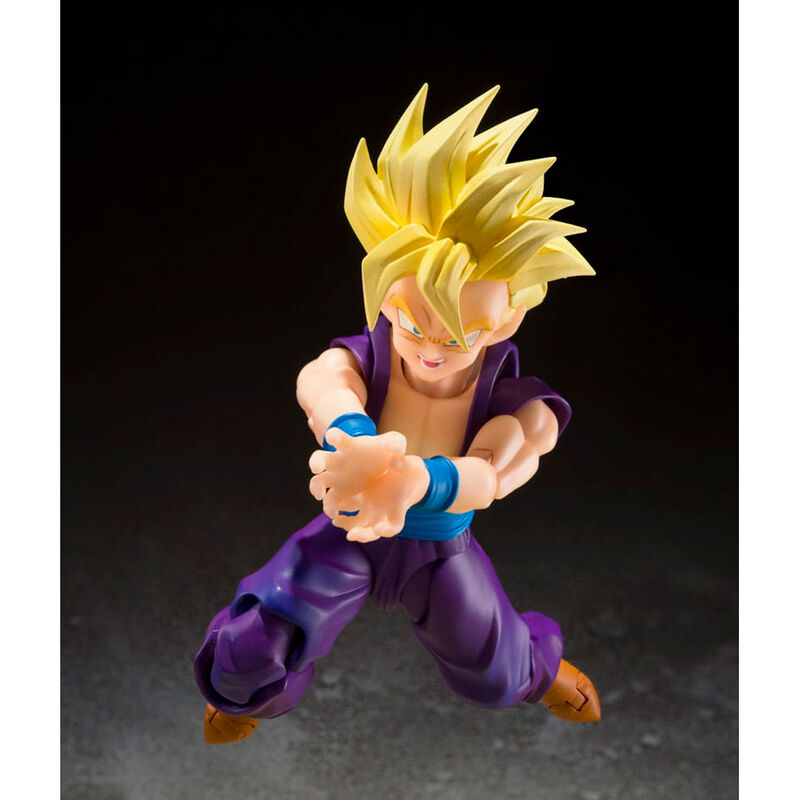 Figura SH Figuarts de Super Saiyan Son Gohan con capa blanca - 4