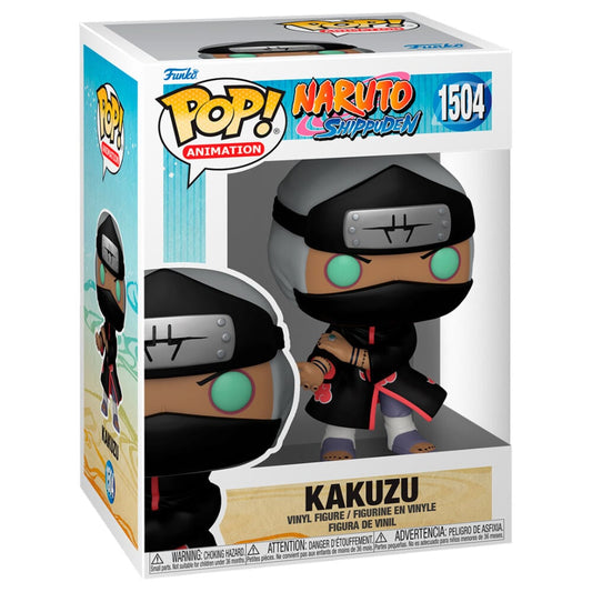 Figura Funko POP! de Kakuzu de Naruto Shippuden en caja con ventana