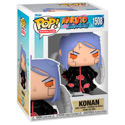 Figura Funko POP! de Konan de Naruto Shippuden en caja con ventana