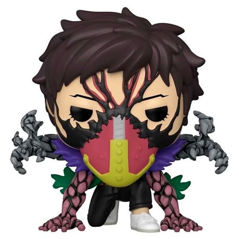 Figura FUNKO POP! de Overhaul de My Hero Academia con máscara multicolor
