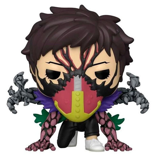 Figura FUNKO POP! de Overhaul de My Hero Academia con máscara multicolor