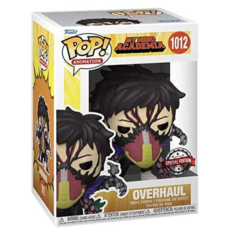 Figura FUNKO POP! de Overhaul de My Hero Academia con máscara multicolor - 2