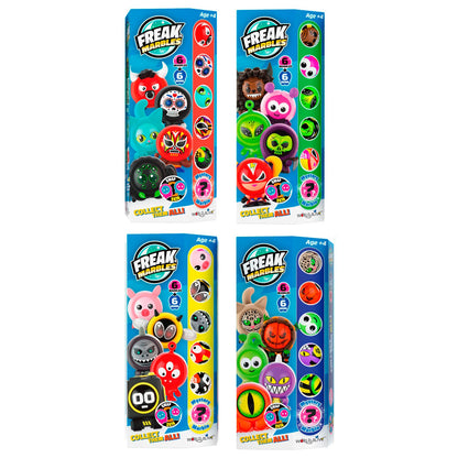 Set WORLD ALIVE Freak Marbles con canicas y skins surtidas