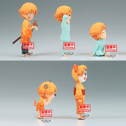 Figuras surtidas de Zenitsu Agatsuma de Demon Slayer de 7 cm - 4