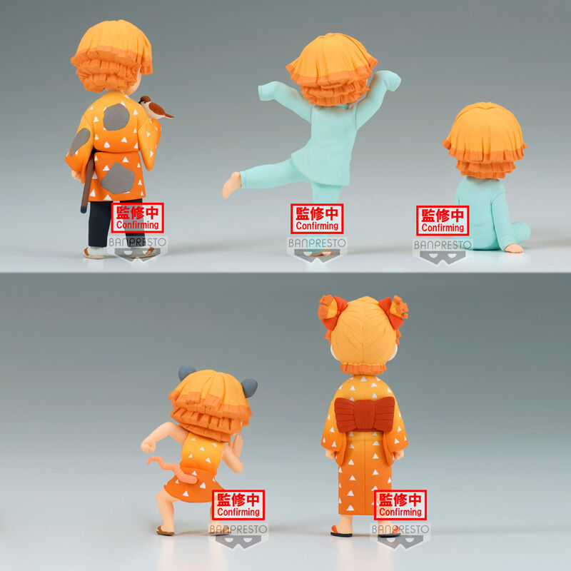 Figuras surtidas de Zenitsu Agatsuma de Demon Slayer de 7 cm - 5