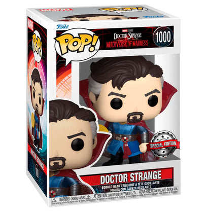 Figura Funko POP! de Doctor Strange en caja con ventana