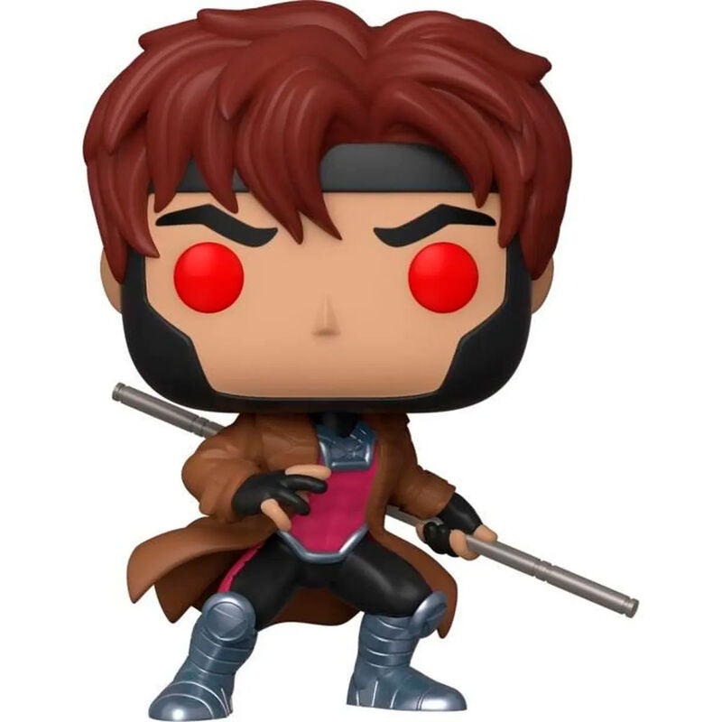 Figura Funko POP! de Gambit de X-Men con bastón