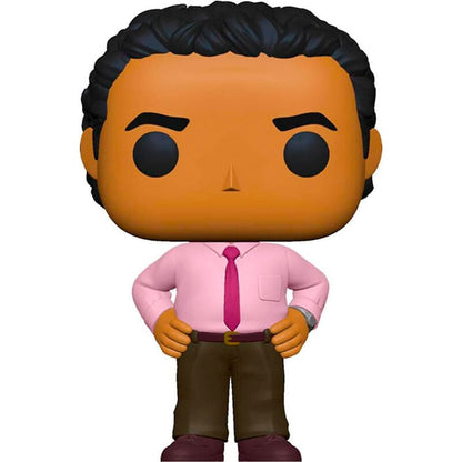 Figura Funko POP! de Oscar Martinez de The Office con camisa rosa