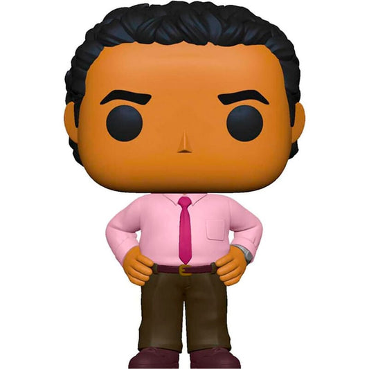 Figura Funko POP! de Oscar Martinez de The Office con camisa rosa