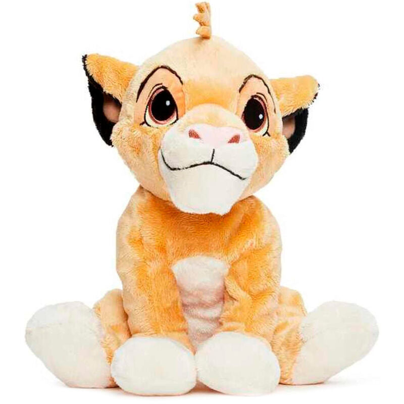 Peluche de Simba de El Rey León Disney sentado