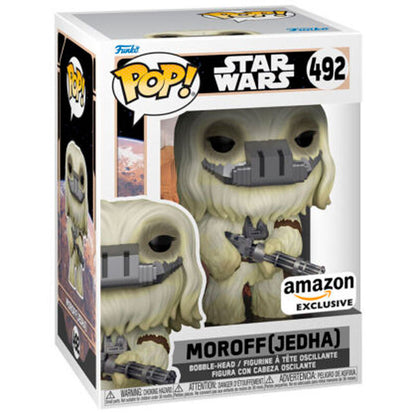 Figura Funko POP! de Moroff de Jedha con máscara y arma - 2