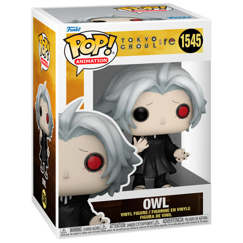 Figura Funko POP! Tokyo Ghoul:re Olw con pelo gris y ojo rojo - 2