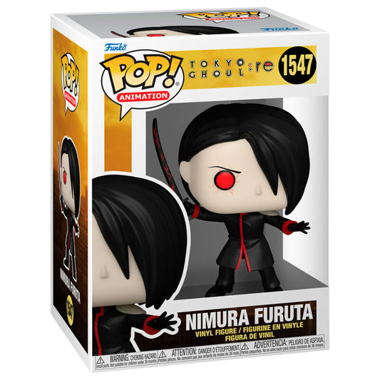 Figura Funko POP! de Nimura Furuta de Tokyo Ghoul:re en caja con ventana