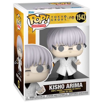 Figura Funko POP! de Kisho Arima de Tokyo Ghoul:re en su caja
