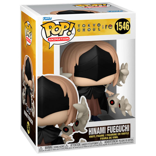 Figura FUNKO POP! de Hinami Fueguchi de Tokyo Ghoul:re en caja con ventana