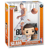 FUNKO POP! Cover NBA Slam de Devin Booker con balón y uniforme de los Phoenix Suns