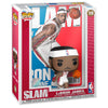 Figura Funko POP Cover de LeBron James con balón y caja SLAM NBA