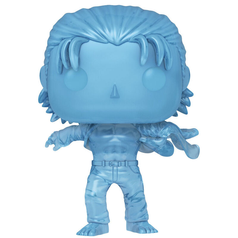 Pack FUNKO Pop & Tee de Eren Jaeger con camiseta negra y figura azul translúcida - 4