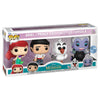 Pack Funko Pop de 4 figuras de Disney La Sirenita: Ariel, Eric, Scuttle y Ursula