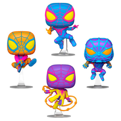 Pack exclusivo de cuatro figuras Funko Pop! de Miles Morales Spider-Man - 2