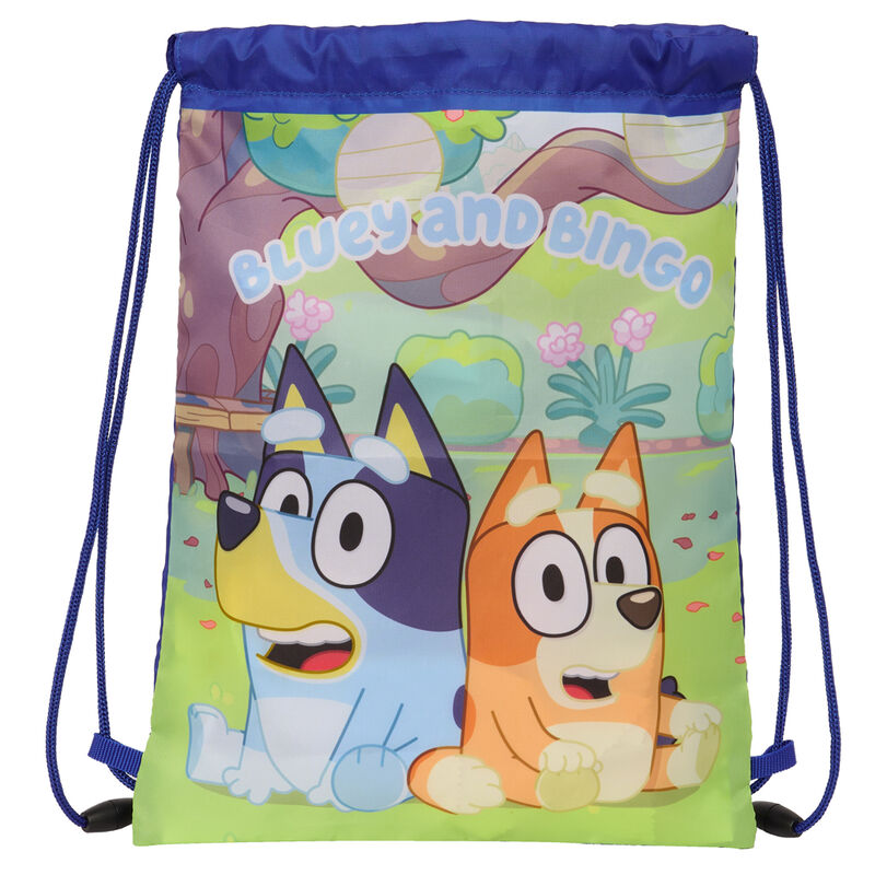 Saco Bluey y Bingo de SAFTA con cordones y bolsillo interior