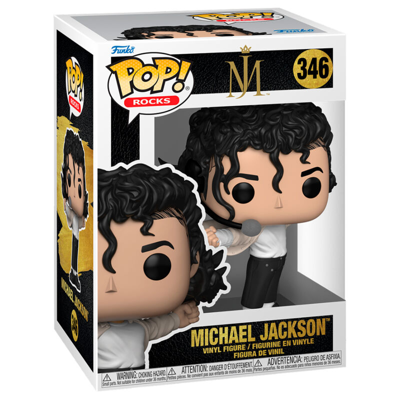 Figura Funko POP! de Michael Jackson con micrófono - 2