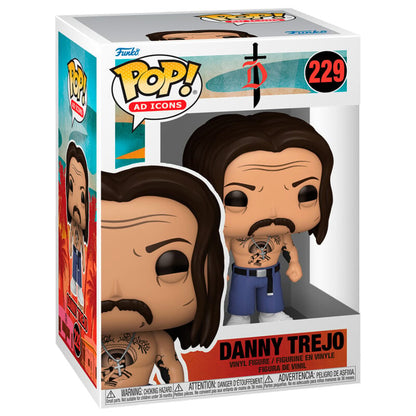 Figura Funko POP! Danny Trejo 229 en caja con ventana