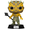 Figura Funko POP! Star Wars Nightbrother con cuernos, arma y base