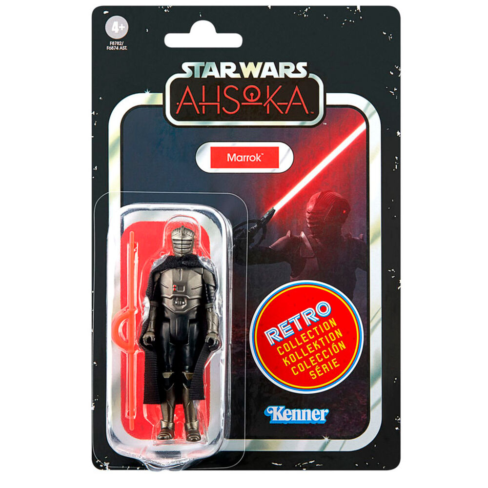 Figura articulada de Marrok de Star Wars: Ahsoka en blíster Retro Collection