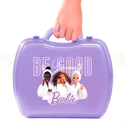 Playset Barbie Deluxe de belleza y bienestar con estuche, espejo, silla y accesorios - 4