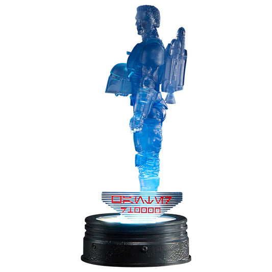 Figura holográfica azul de Axe Woves Star Wars sobre base - 4