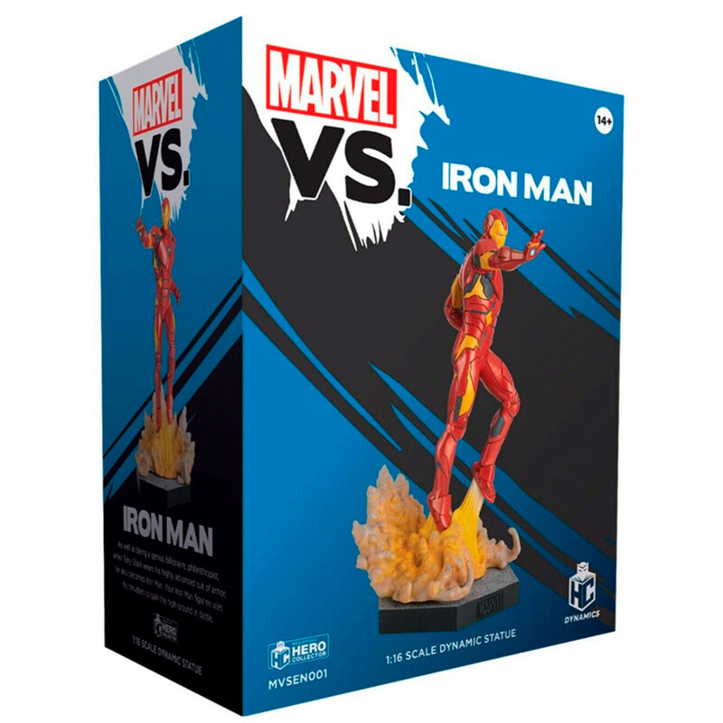 Figura de Iron Man Marvel a escala 1:16 con base y efecto de vuelo - 3