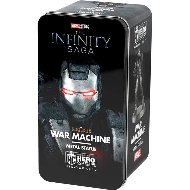 Figura War Machine Marvel a escala 1:18 con cañón y base - 3