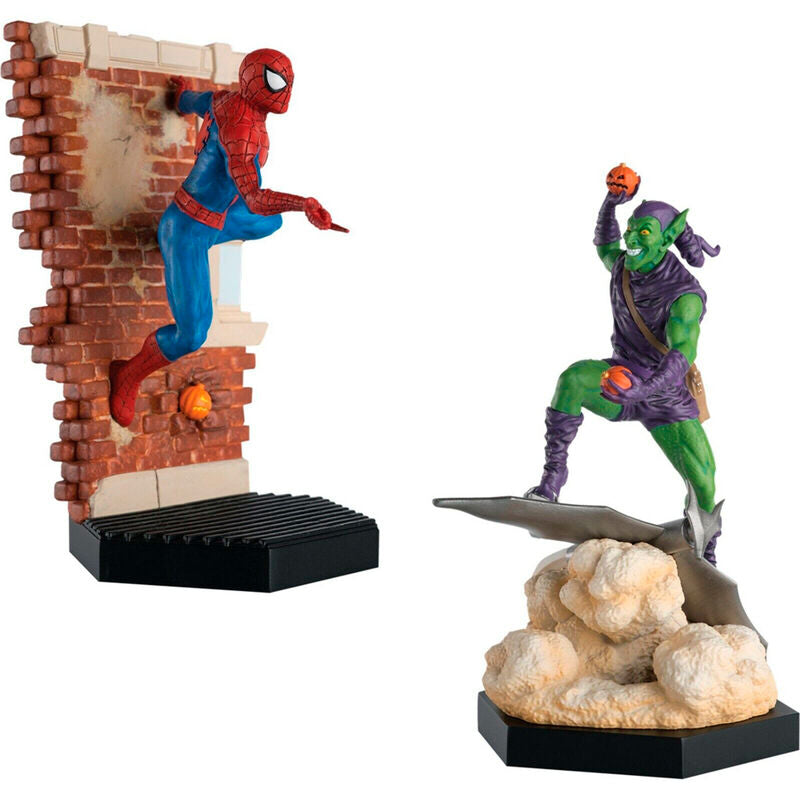 Figura de Spider-Man Marvel a escala 1:16 sobre una fachada de ladrillo - 4