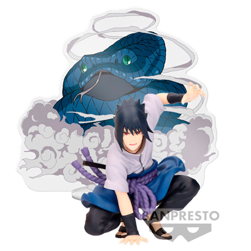 Figura de Sasuke Uchiha de Naruto Shippuden en pose de combate - 2