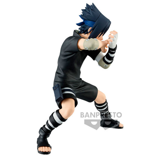 Figura de Sasuke Uchiha Vibration Star III de Naruto Shippuden en pose de combate - 3