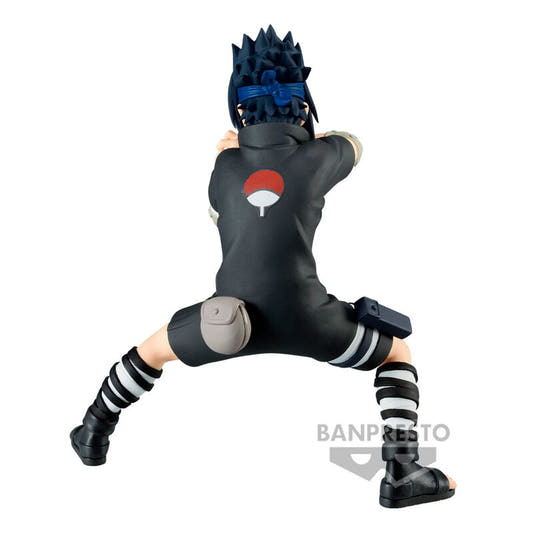 Figura de Sasuke Uchiha Vibration Star III de Naruto Shippuden en pose de combate - 4