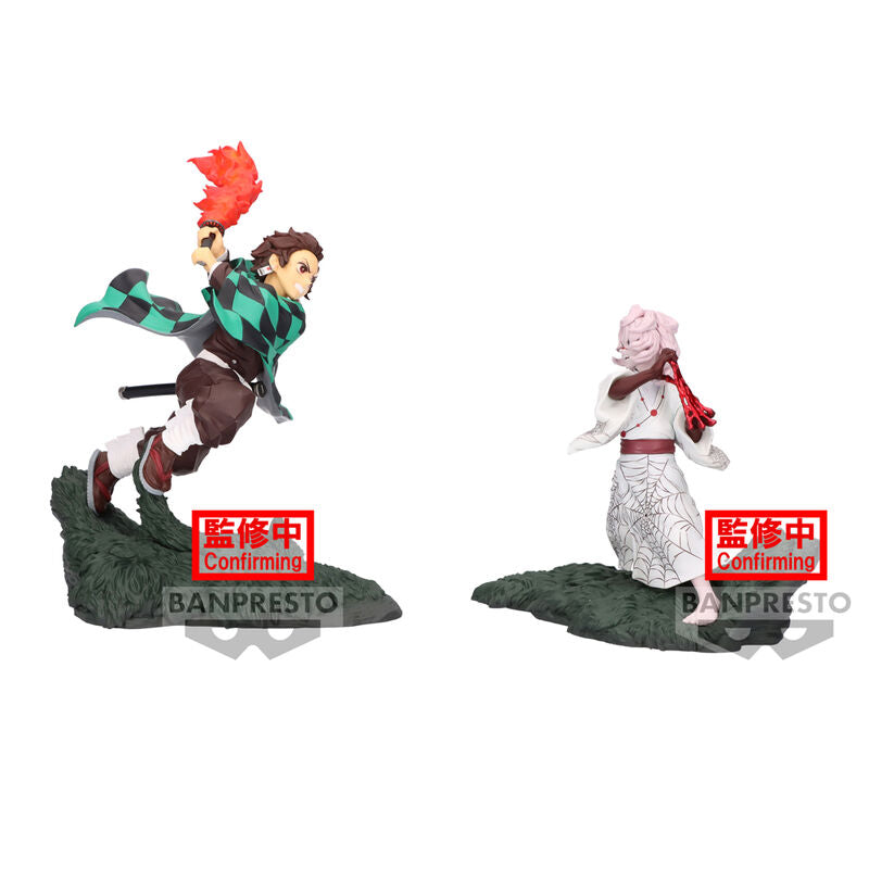 Figura de Tanjiro Kamado de Demon Slayer en pose de combate - 4
