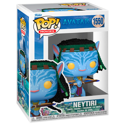 Figura Funko POP! de Neytiri de Avatar: El sentido del agua en caja con ventana