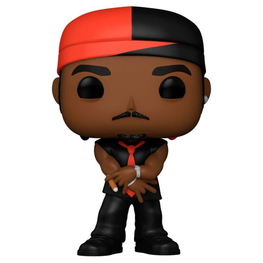 Figura Funko POP! Rocks de Ja Rule con gorra y atuendo negro y rojo