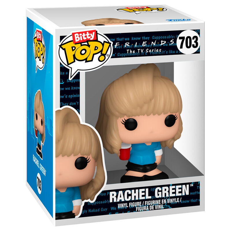 Pack Funko Bitty Pop! Friends con Rachel, Chandler, Ross y figura misteriosa - 2