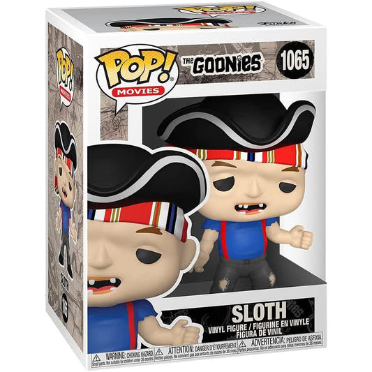 Figura Funko POP! de Sloth de The Goonies con sombrero negro y pañuelo de rayas - 2