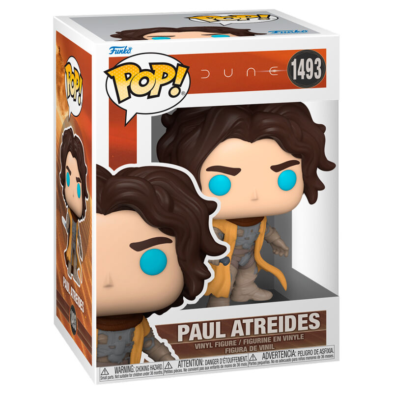Figura Funko POP! de Paul Atreides de Dune 2 en su caja